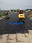 薩奧880小型壓路機(jī)筑就沈陽農(nóng)家院